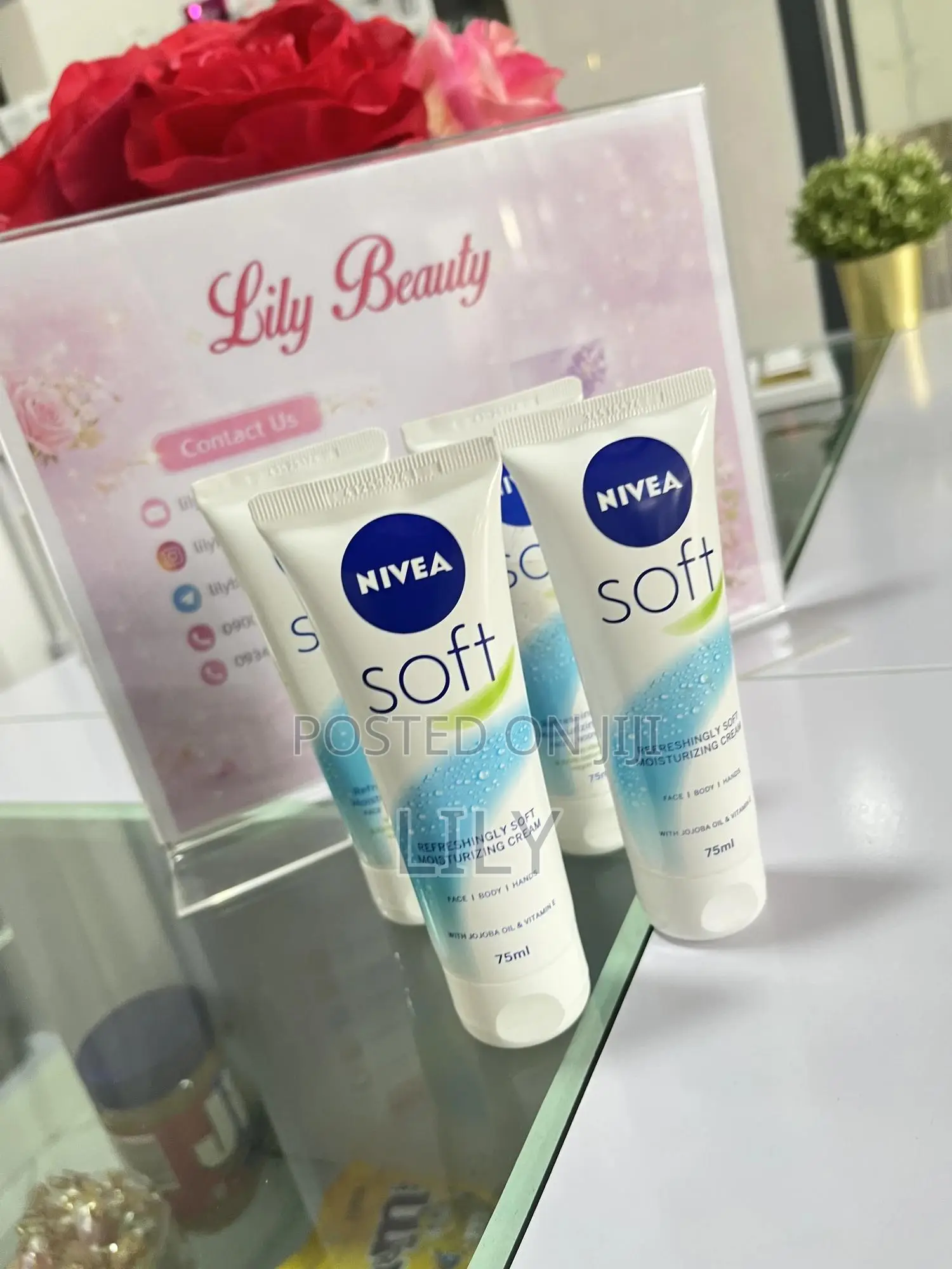 Nivea Soft Face and Body Cream