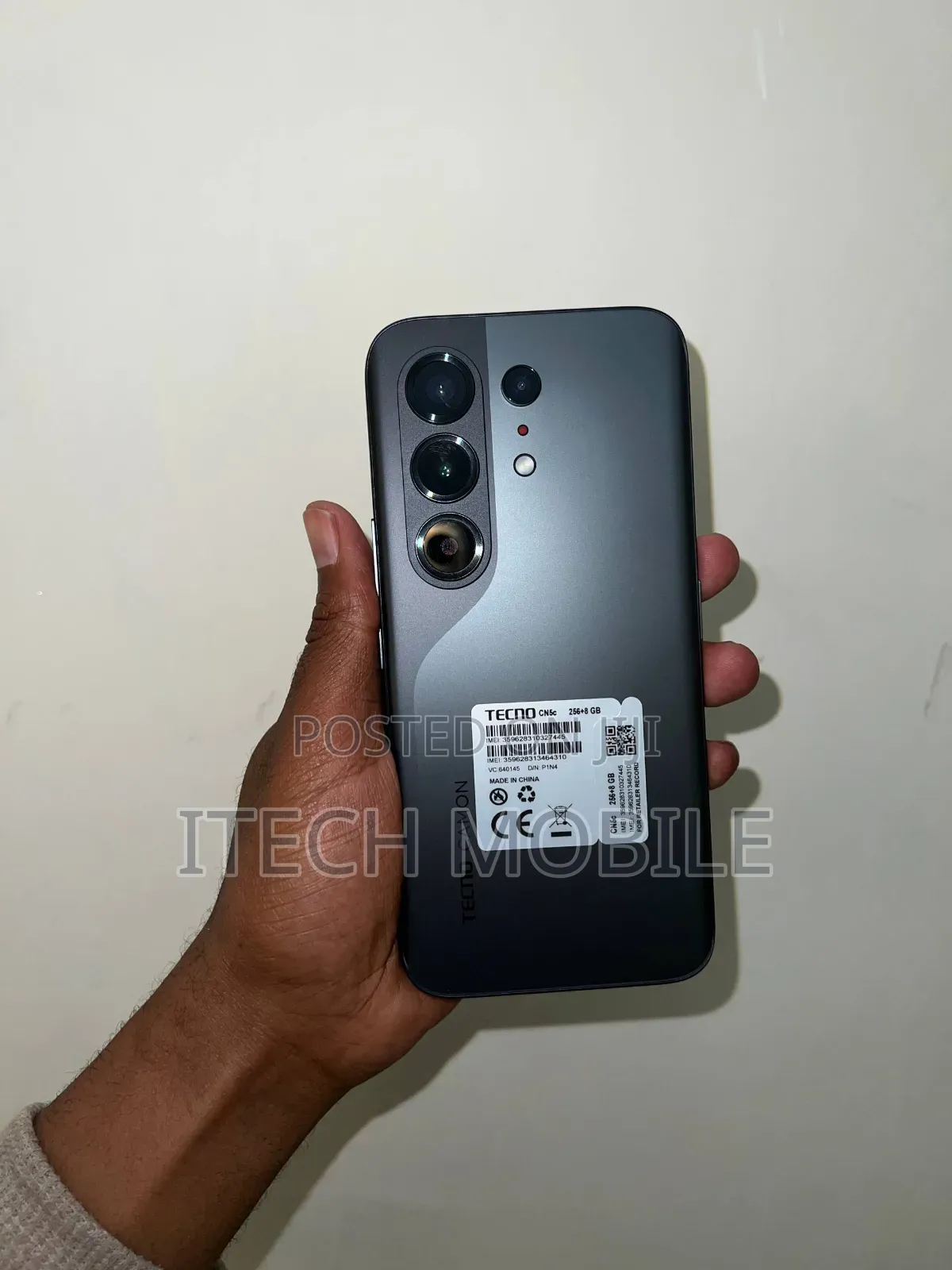 New Tecno Camon 50 Pro 256 GB Black