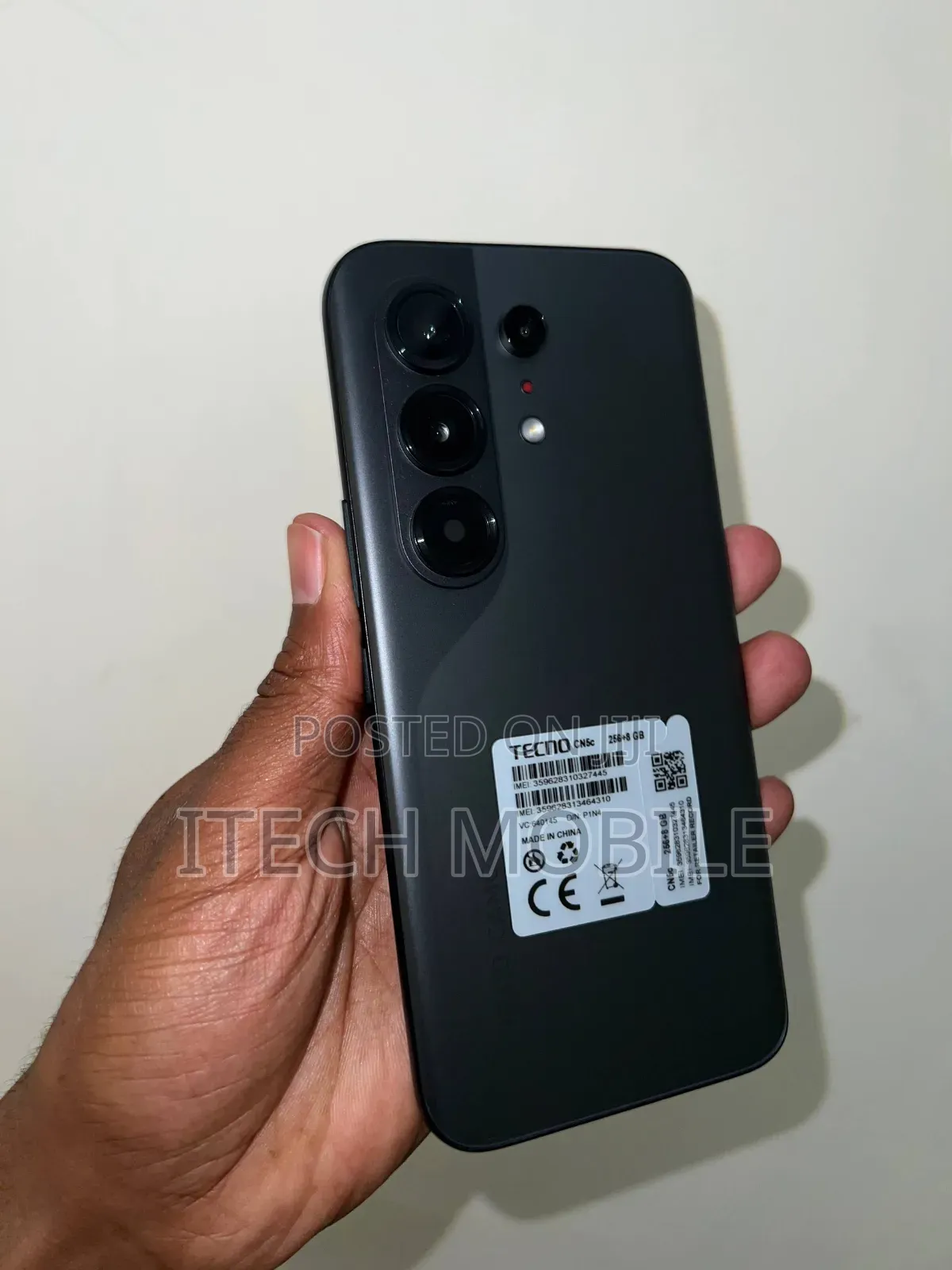 New Tecno Camon 50 Pro 256 GB Black