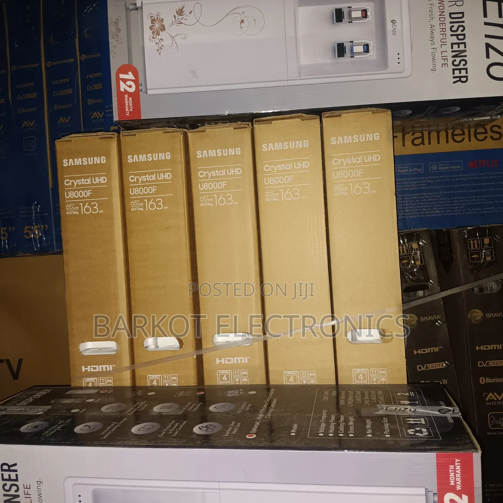 Samusng Smart Qled Tv 65 Inch Andraid Framless 2025 Model