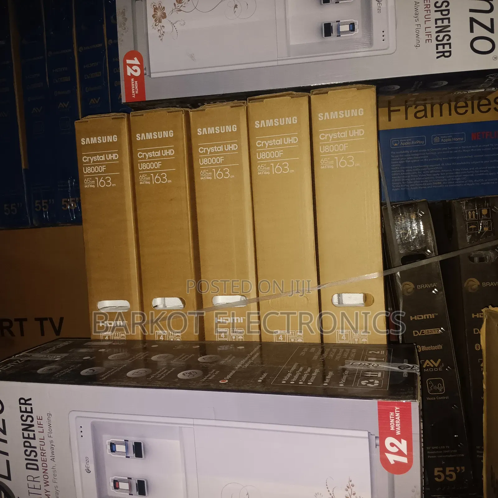 Samusng Smart Qled Tv 65 Inch Andraid Framless 2025 Model