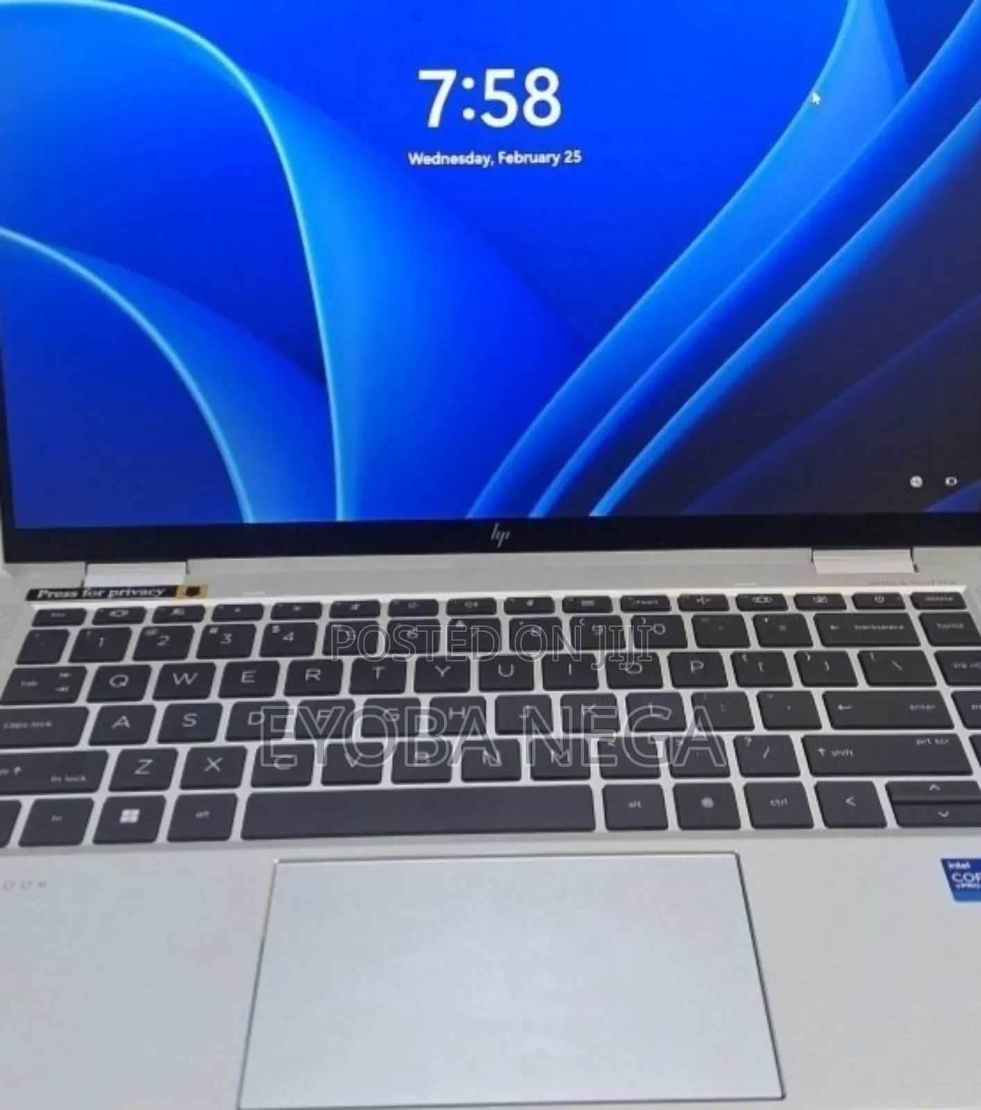 New Laptop HP EliteBook 1040 G8 16GB Intel Core i7 SSD 256GB