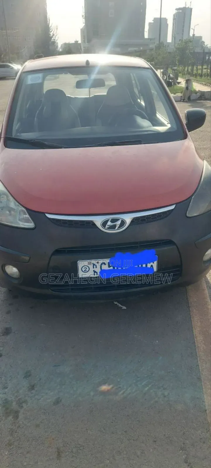 Hyundai I10 2009 Burgundy