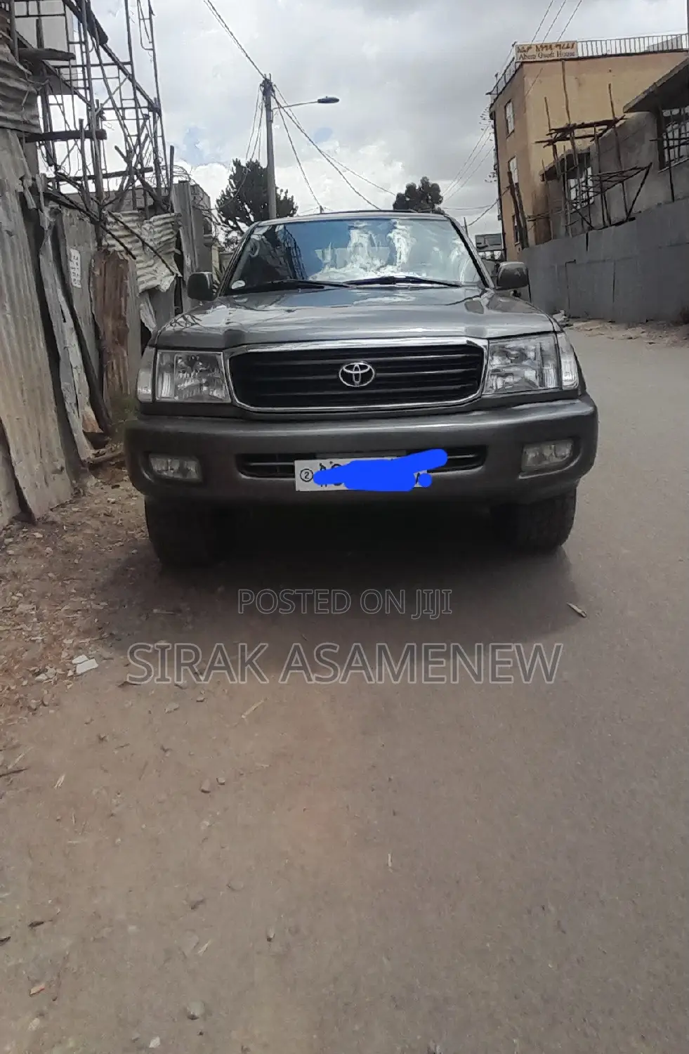 Toyota Land Cruiser 2004 Gray
