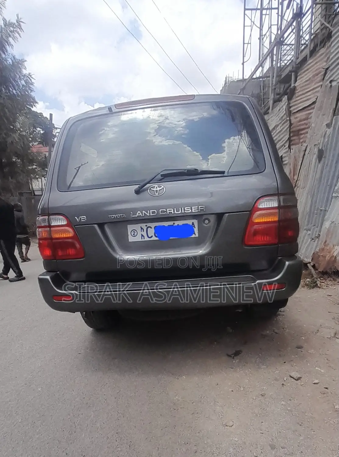 Toyota Land Cruiser 2004 Gray