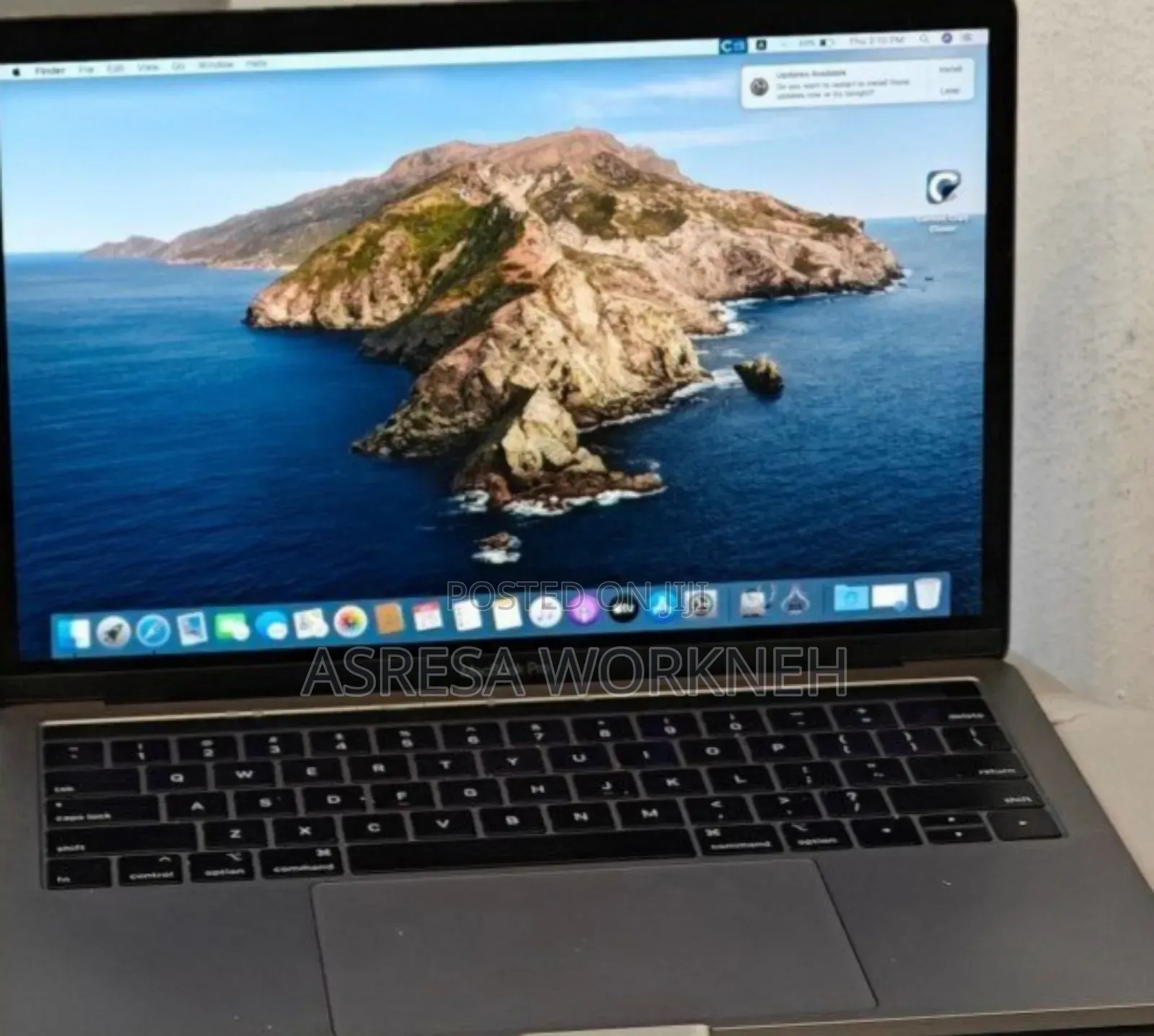New Laptop Apple MacBook Pro 2019 16GB Intel Core i7 SSD 256GB