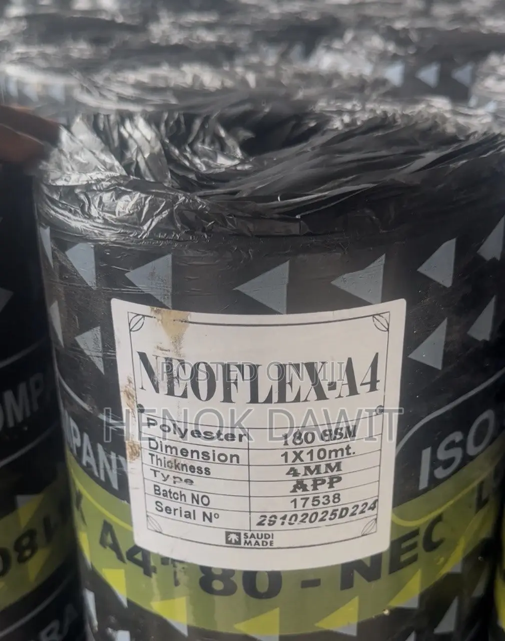 Membrane For Waterproofing