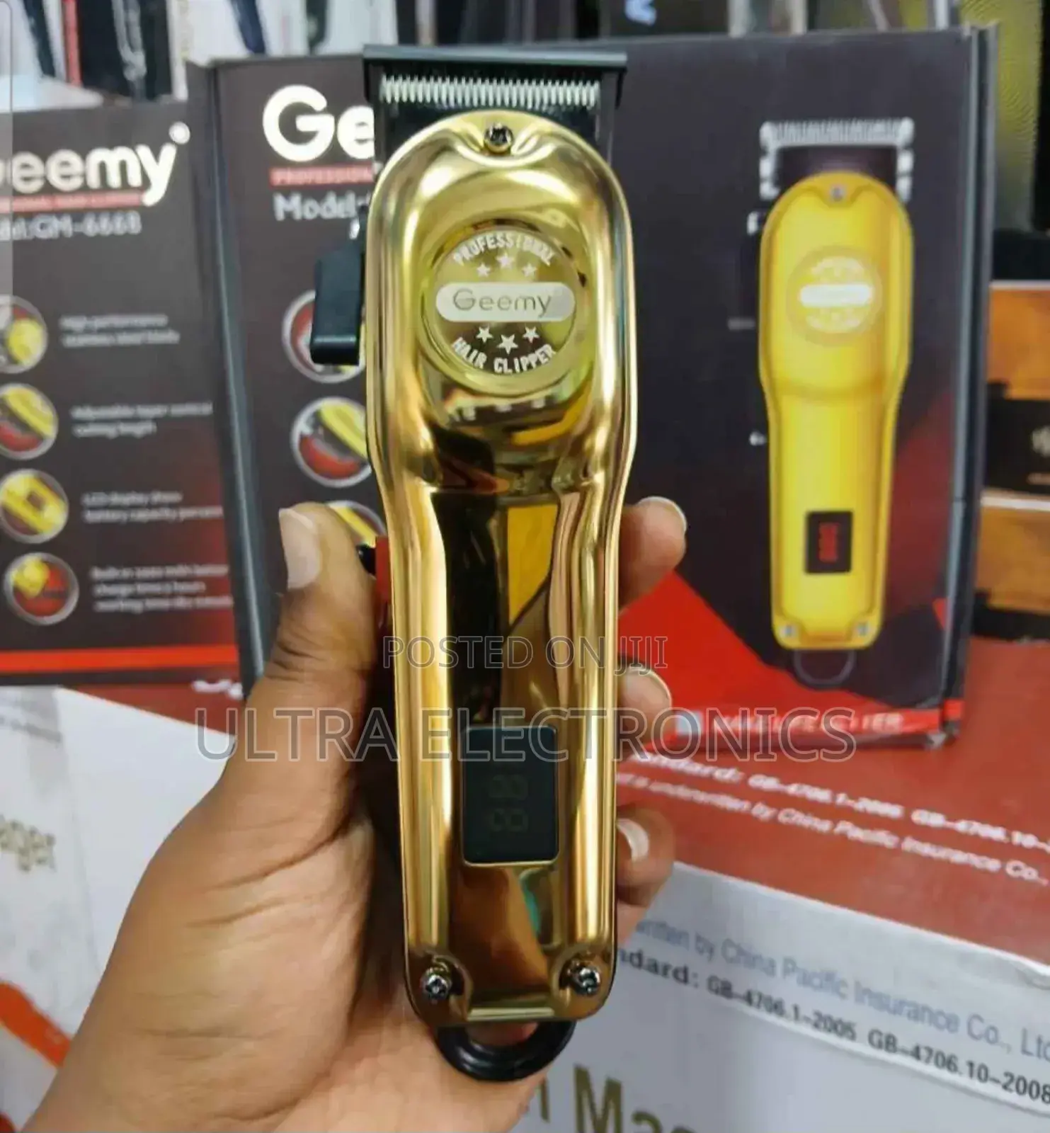 Geemy Gm-6668 Professional Hair Clipper.