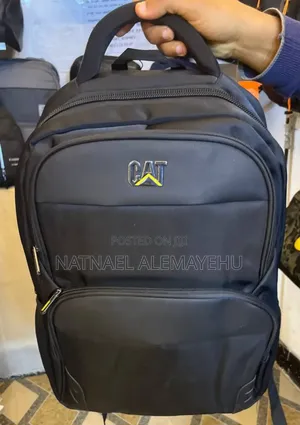 This Black Caterpillar (Cat) Backpack