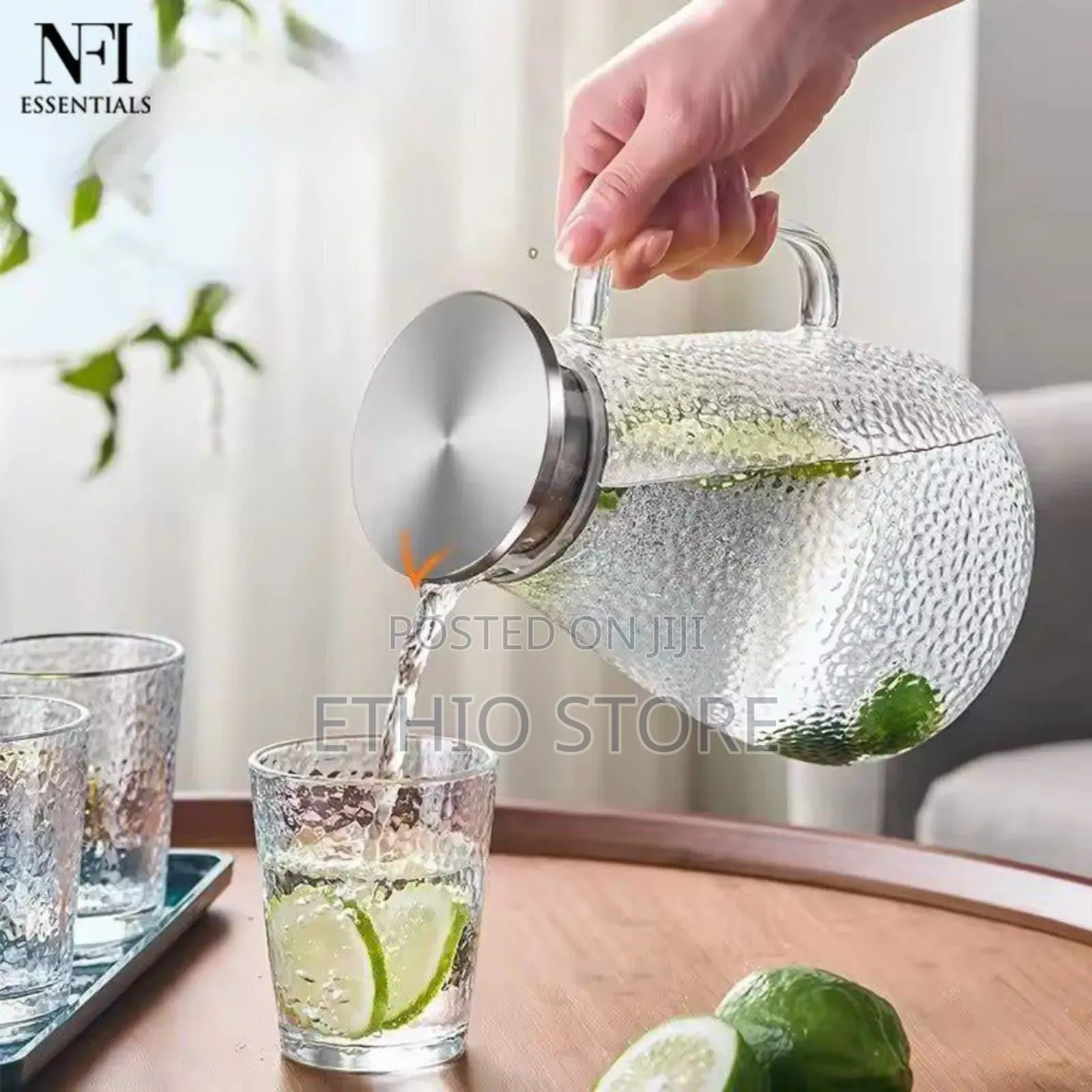 Glass Water Jug