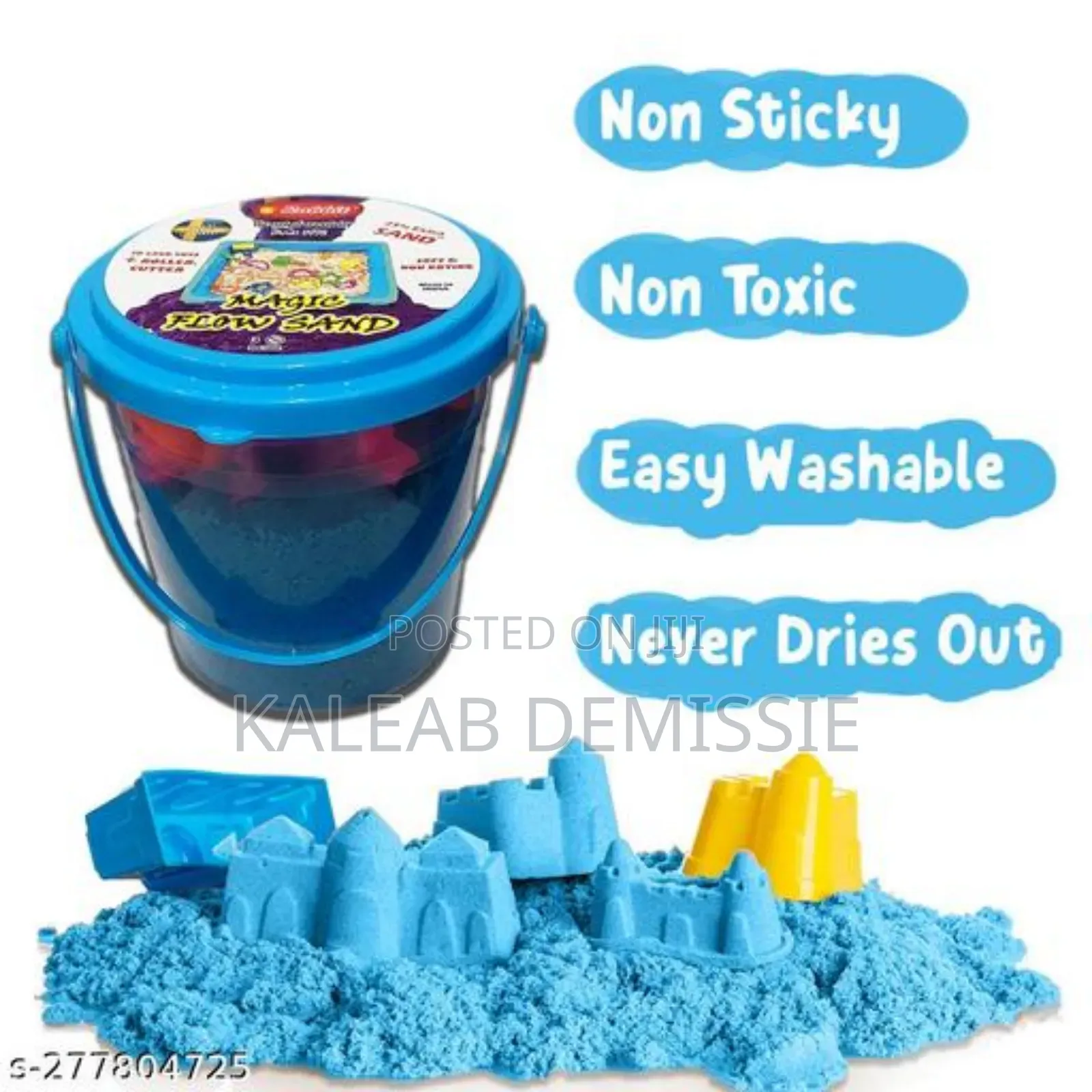 Diy Colorful Cotton Sand Mini Bucket8