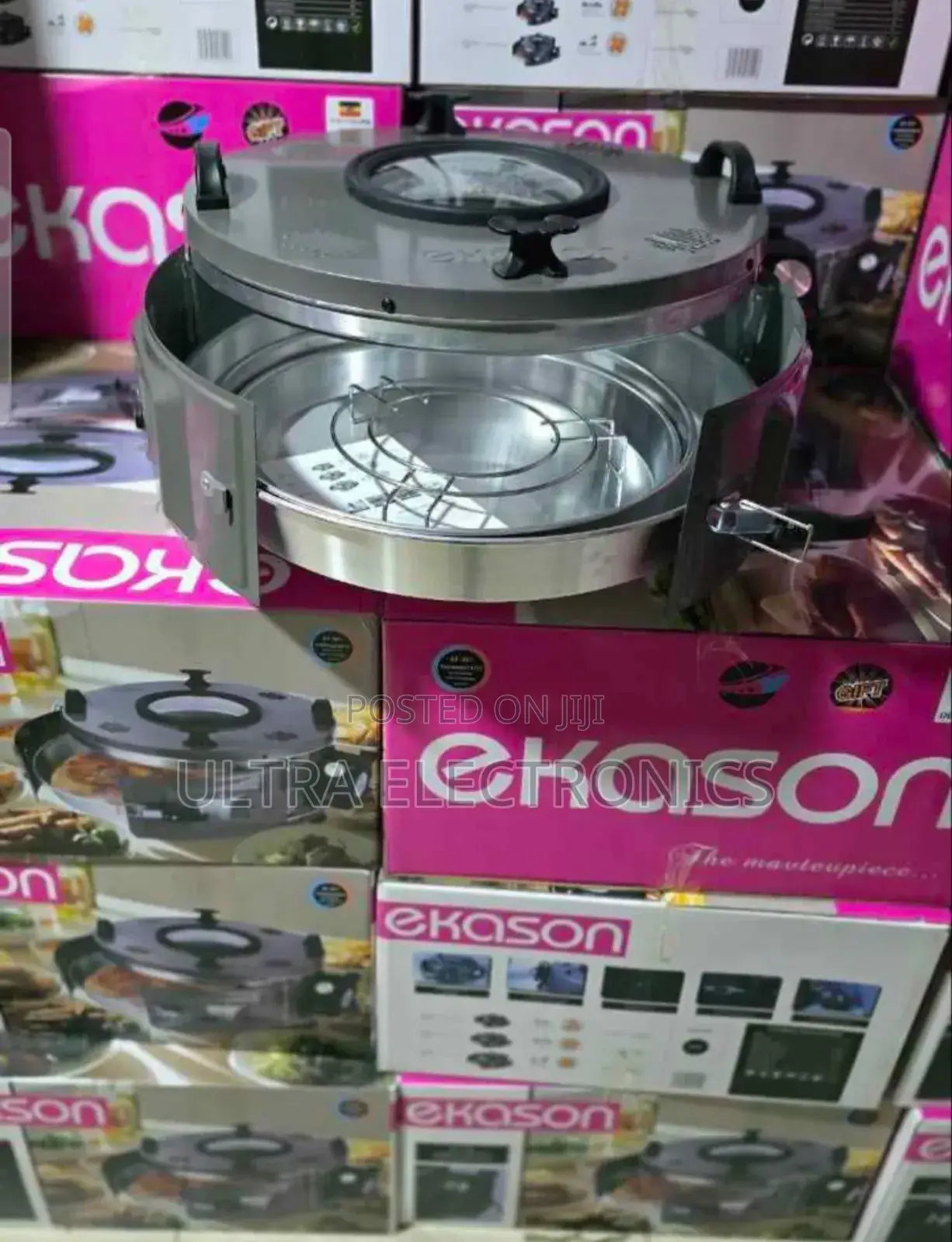 Ekason Round Electric Oven, a Popular Appliance in Ethiopia for Baking