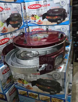 Yücel Lux Electric Round Oven, Which Is a Versatile Turkish-Style