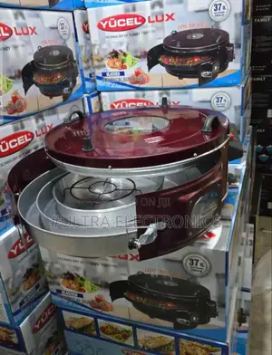 Yücel Lux Electric Round Oven, Which Is a Versatile Turkish-Style