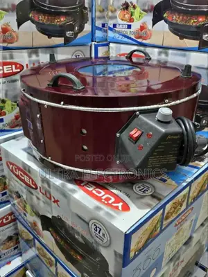Yücel Lux Electric Round Oven, Which Is a Versatile Turkish-Style
