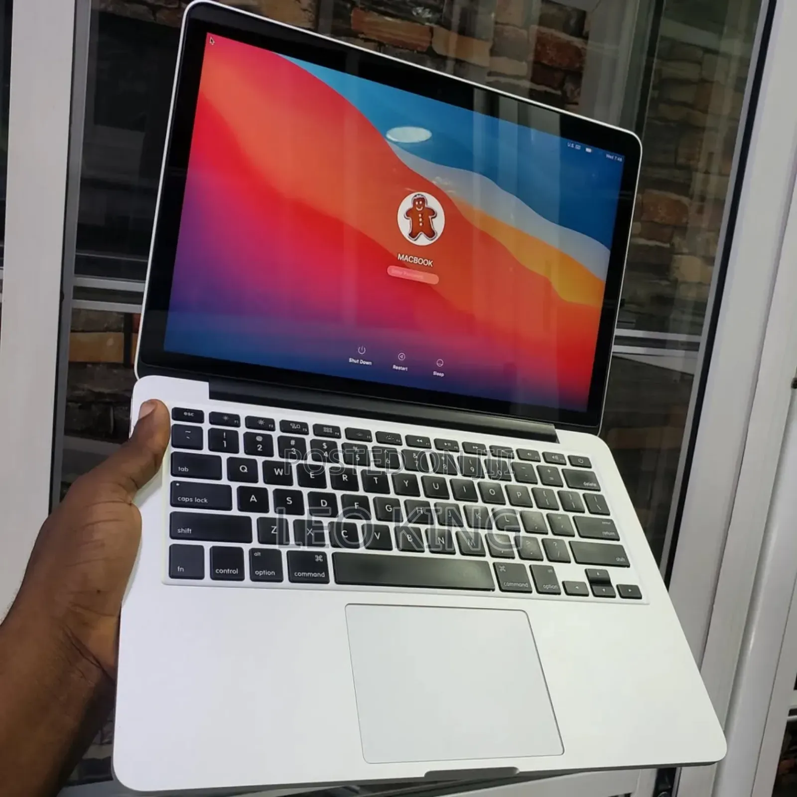 Laptop Apple MacBook Pro 2015 16GB Intel Core i7 SSD 512GB