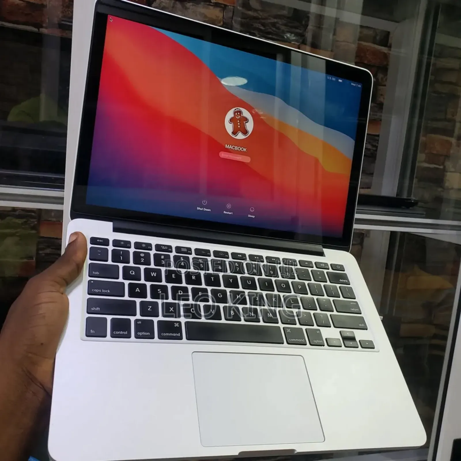 Laptop Apple MacBook Pro 2015 16GB Intel Core i7 SSD 512GB