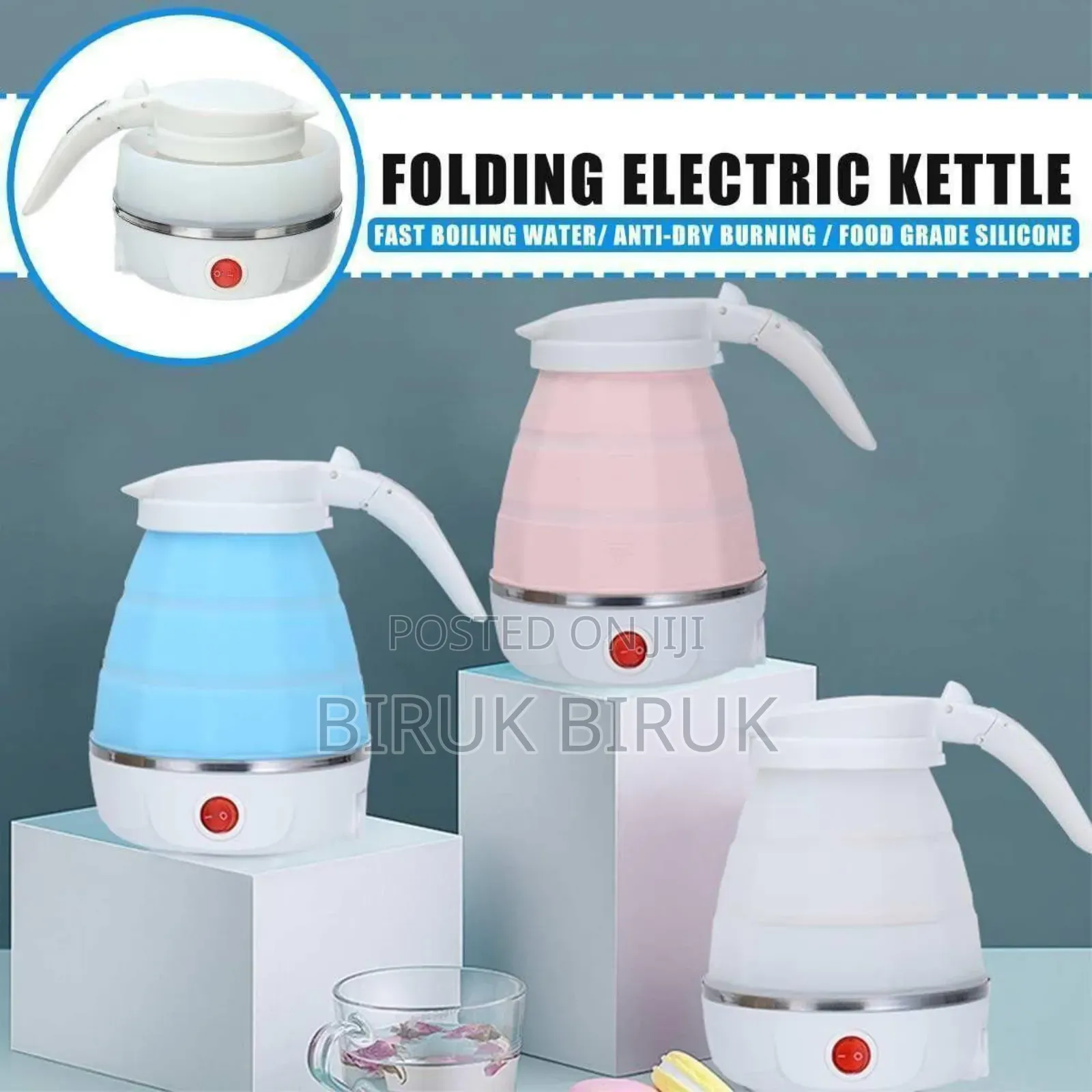 Foldable Travel Kittle(Boiler)