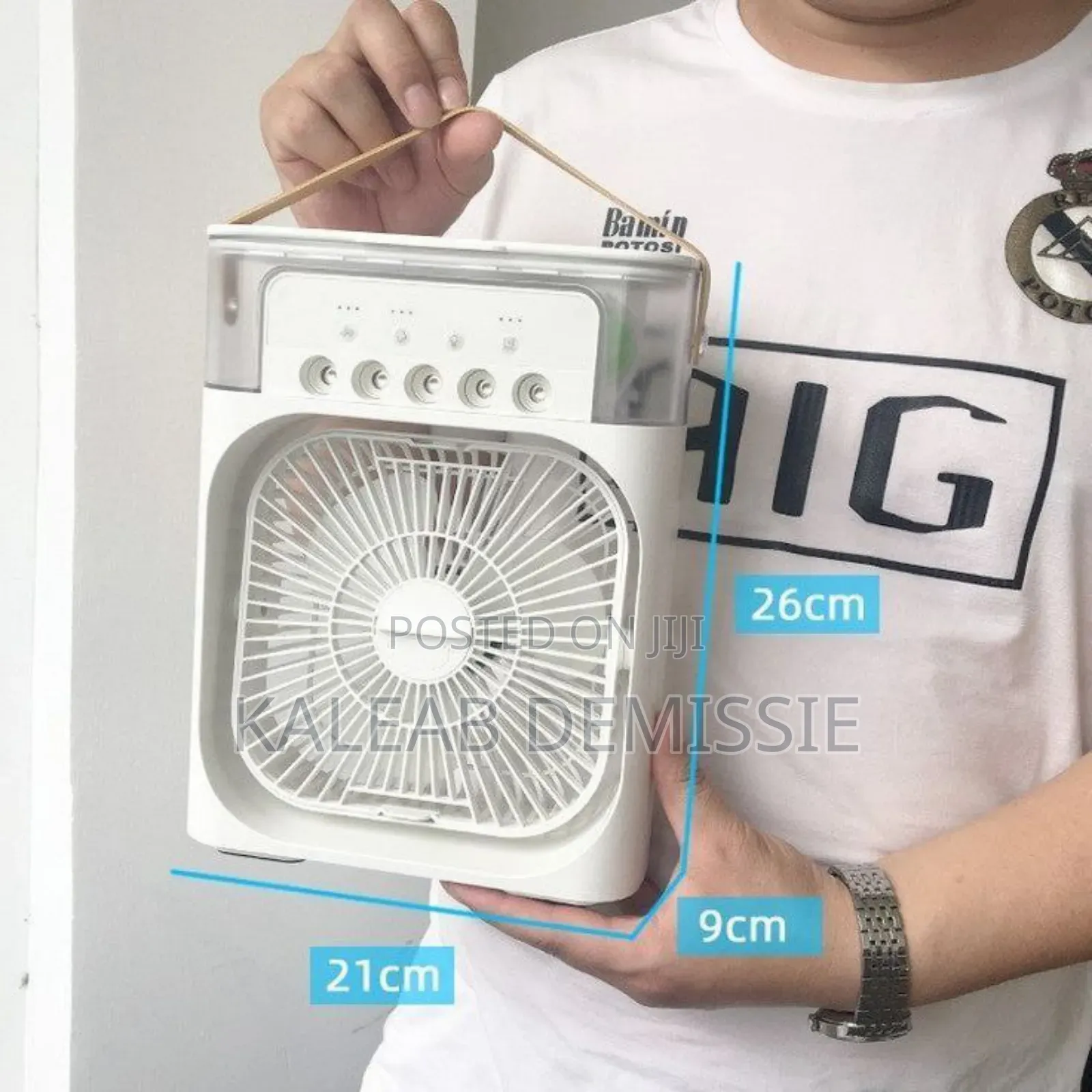 Dual Use Air Cooler Fan and Humidifier
