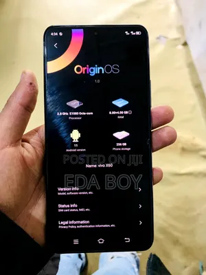 New Vivo X60 256 GB Blue