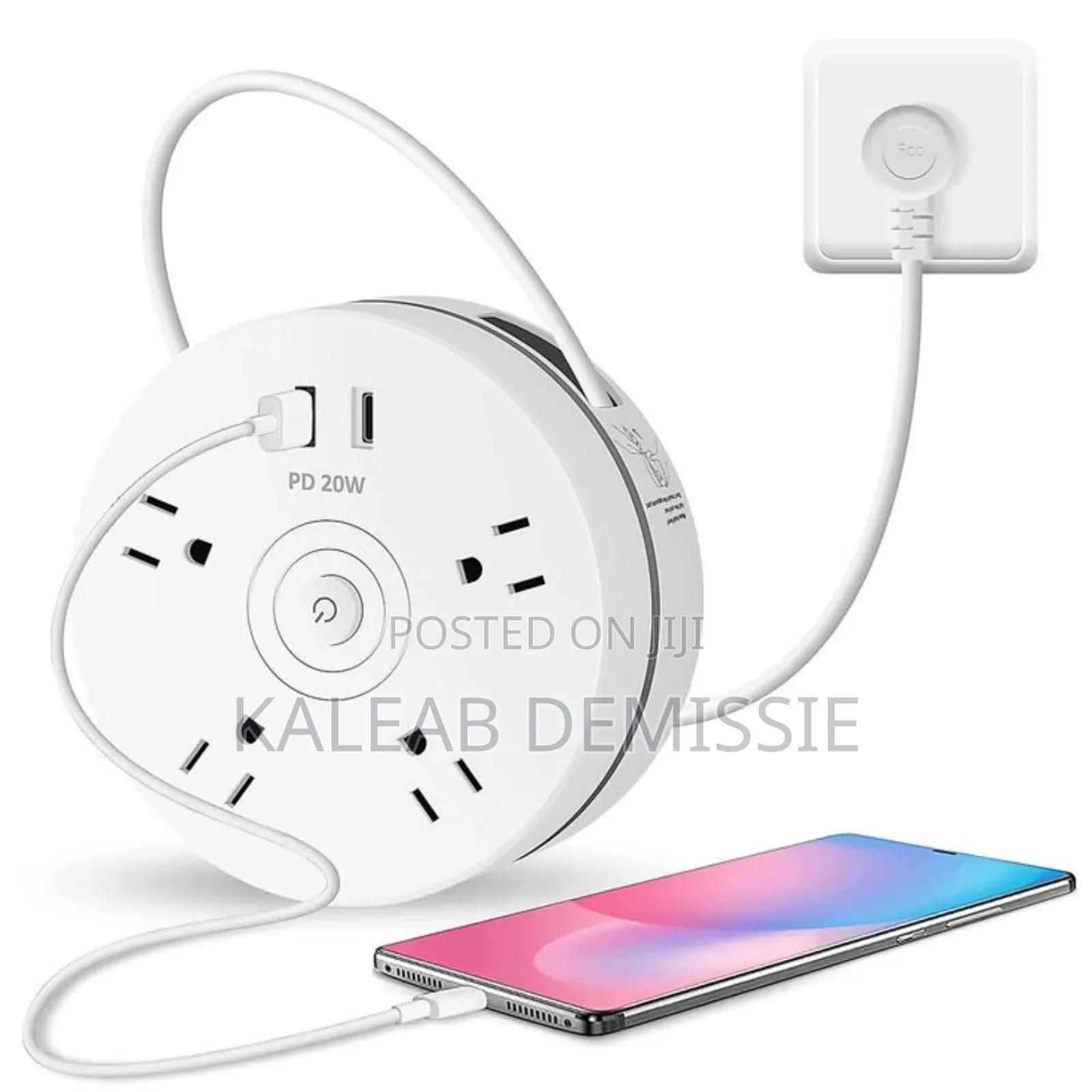 Gelistar Retractable Power Strip