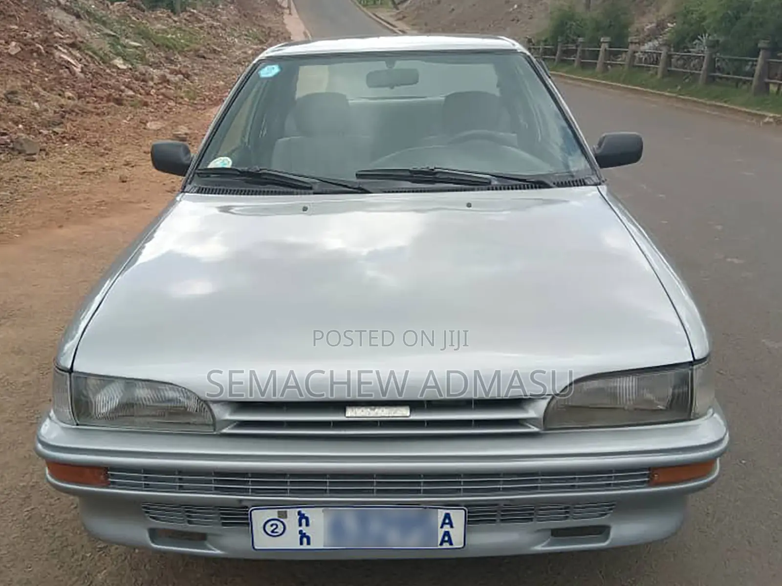 Toyota Corolla Sedan 1990 Silver