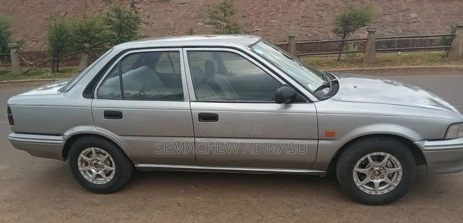 Toyota Corolla Sedan 1990 Silver