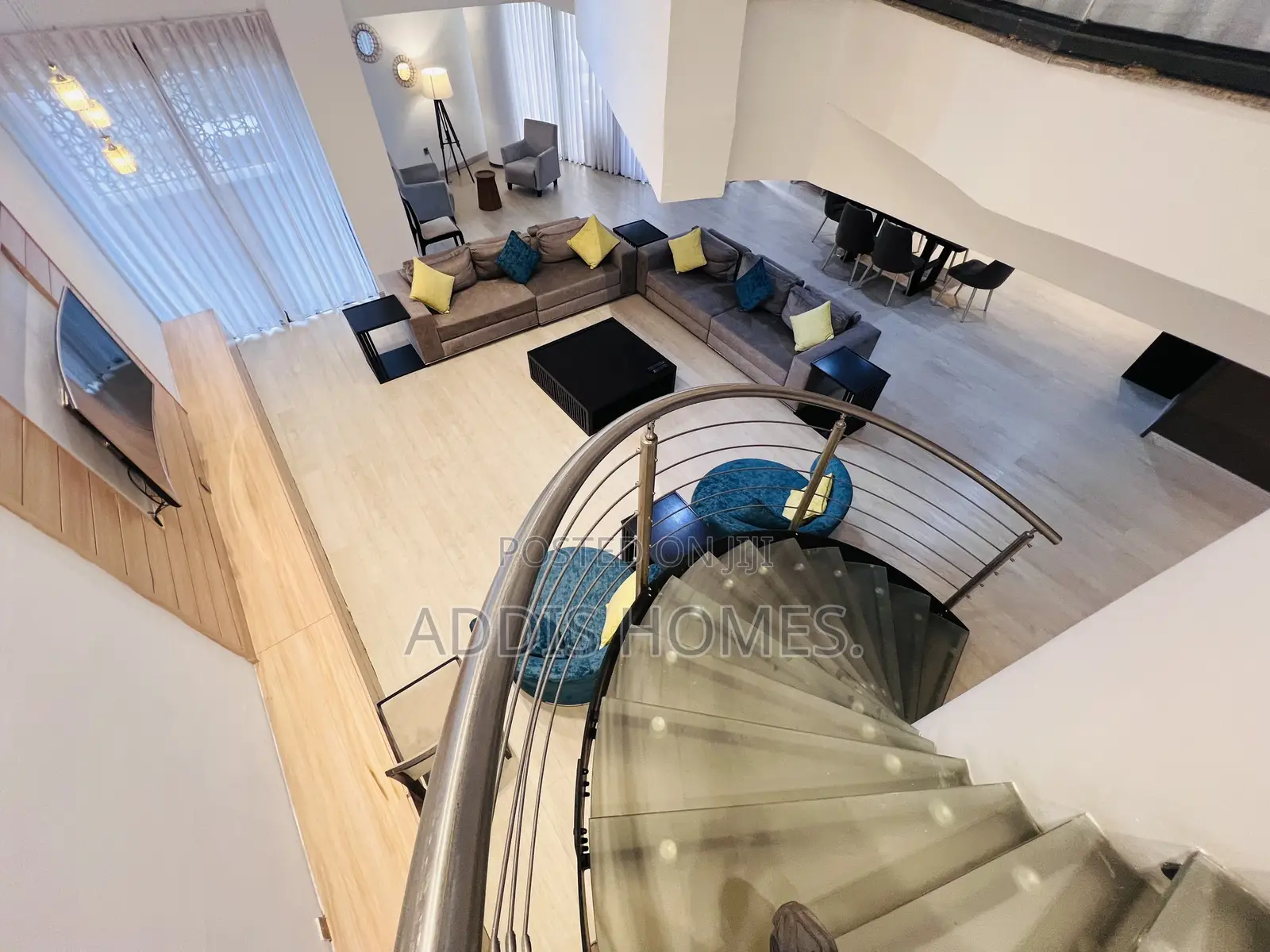 Furnished 3bdrm Duplex in Bole for rent