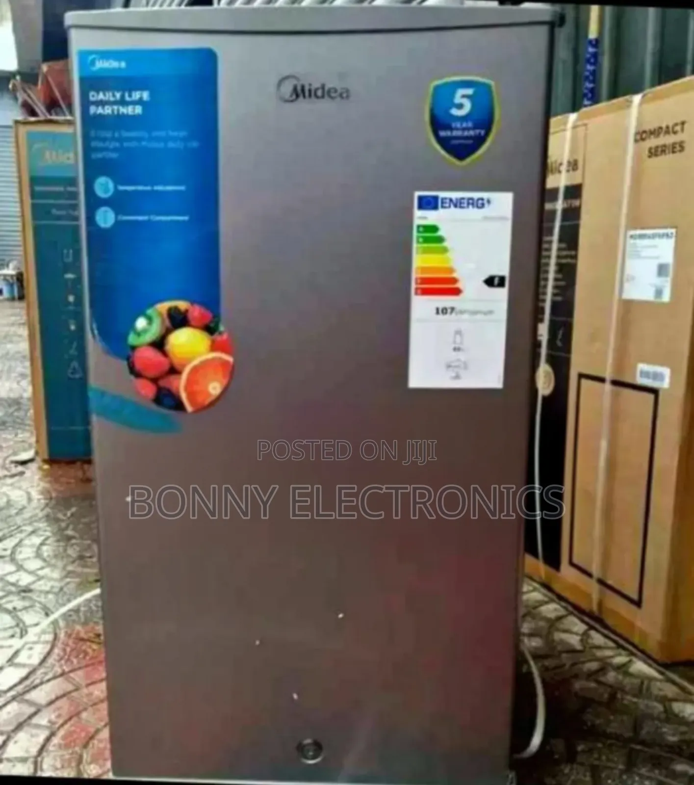 Midea 1 Door Refrigerator