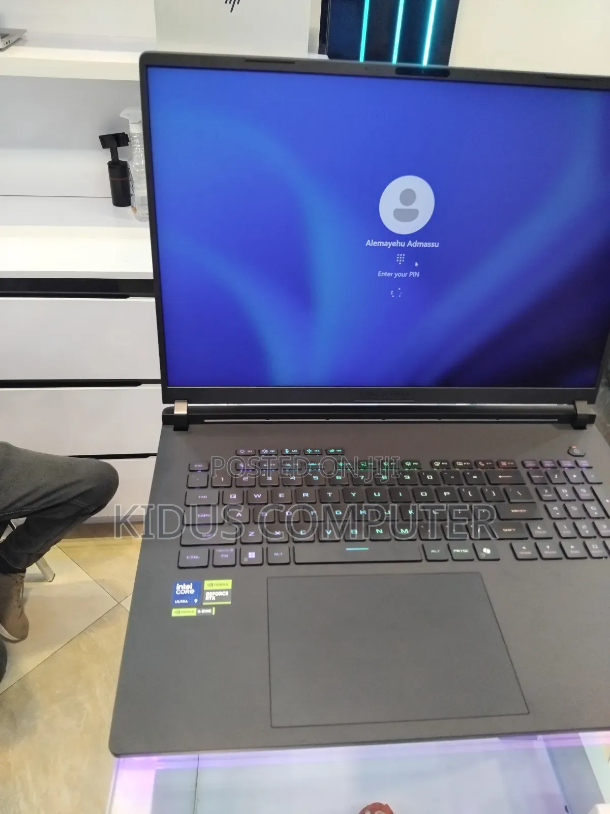 New Laptop Asus ROG Strix G16 G614 32GB Intel Core Ultra 9 SSD 2T