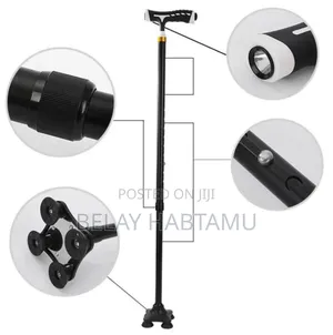 Telescopic Elderly Crutch