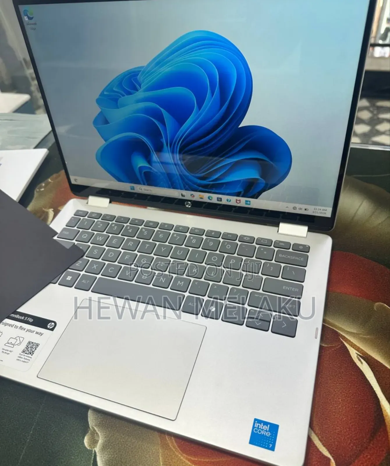 New Laptop HP OmniBook 5 Flip 14-fp0023dx 16GB Intel Core 7 SSD 512GB