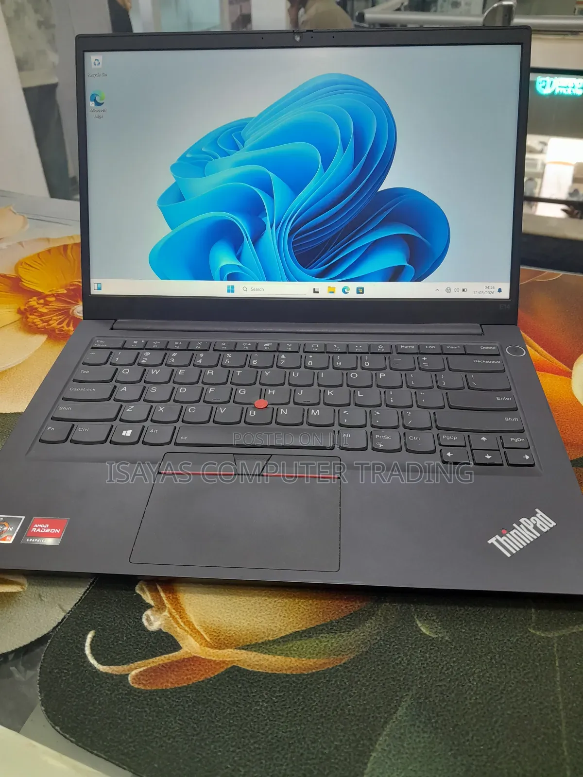 New Laptop Lenovo ThinkPad E14 Gen 6 8GB AMD Ryzen 5 SSD 256GB