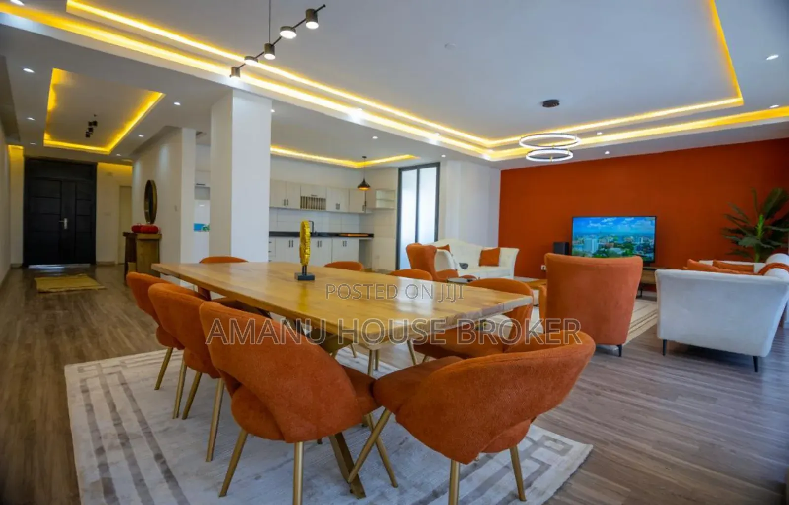 Furnished 3bdrm Apartment in Addos Abeba, Kirkos for rent