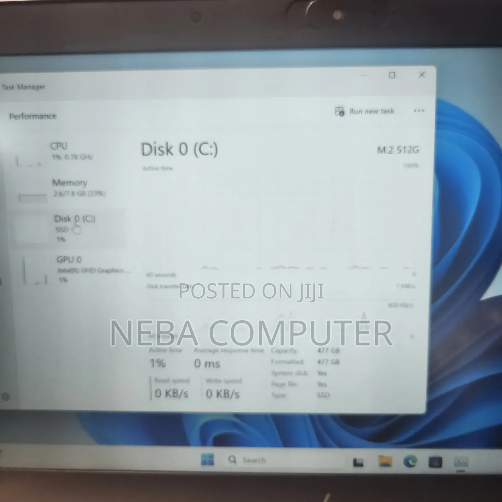 New Laptop HP EliteBook 840 8GB Intel Core i7 SSD 512GB