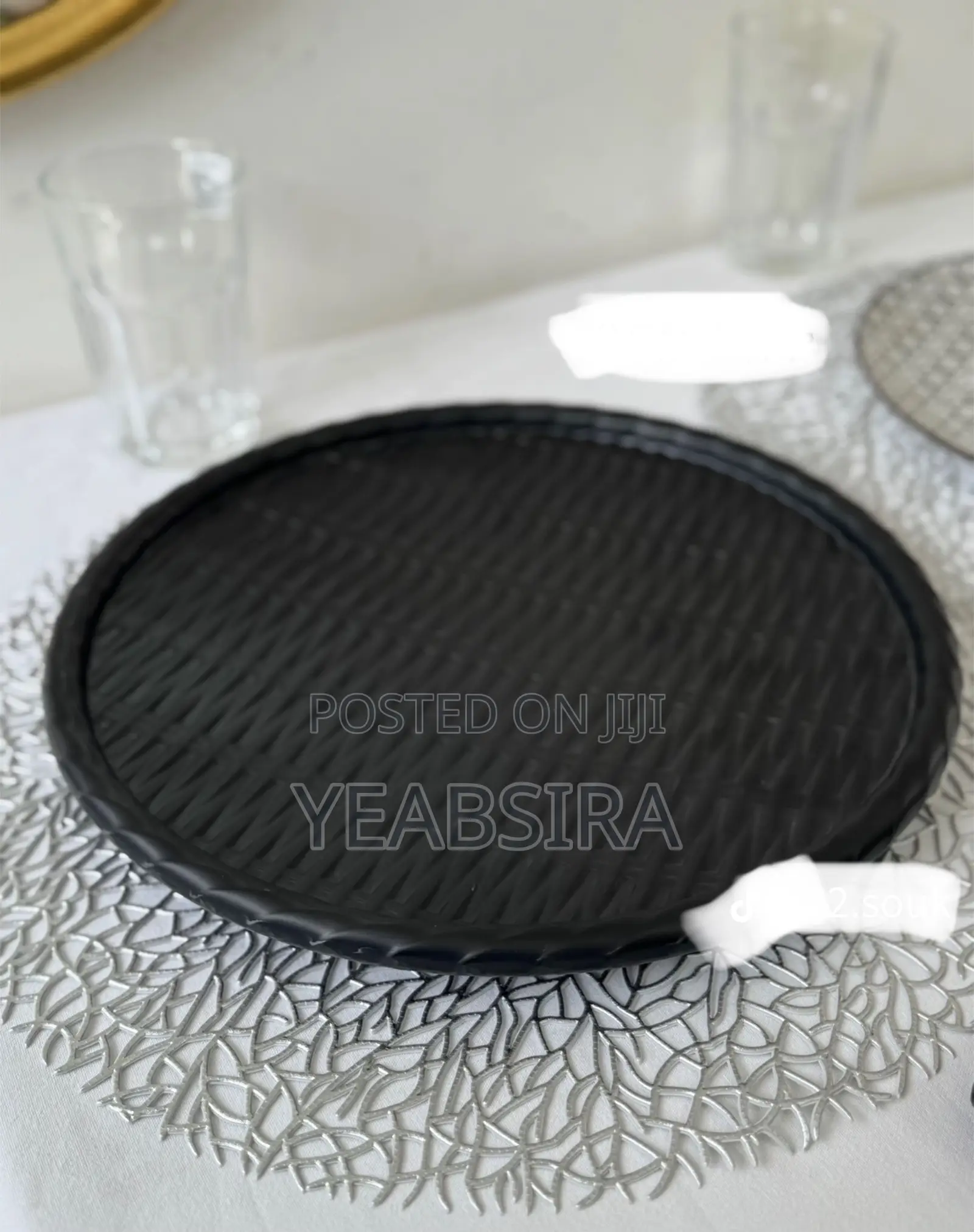 A Black Plate