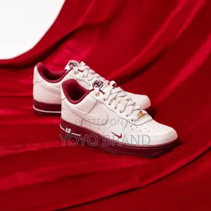 Nike Air Force 1 Low ’07se 40th Anniversary Edition White/Red Shoes