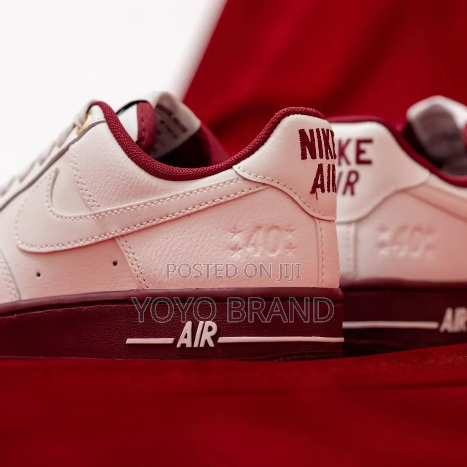 Nike Air Force 1 Low ’07se 40th Anniversary Edition White/Red Shoes