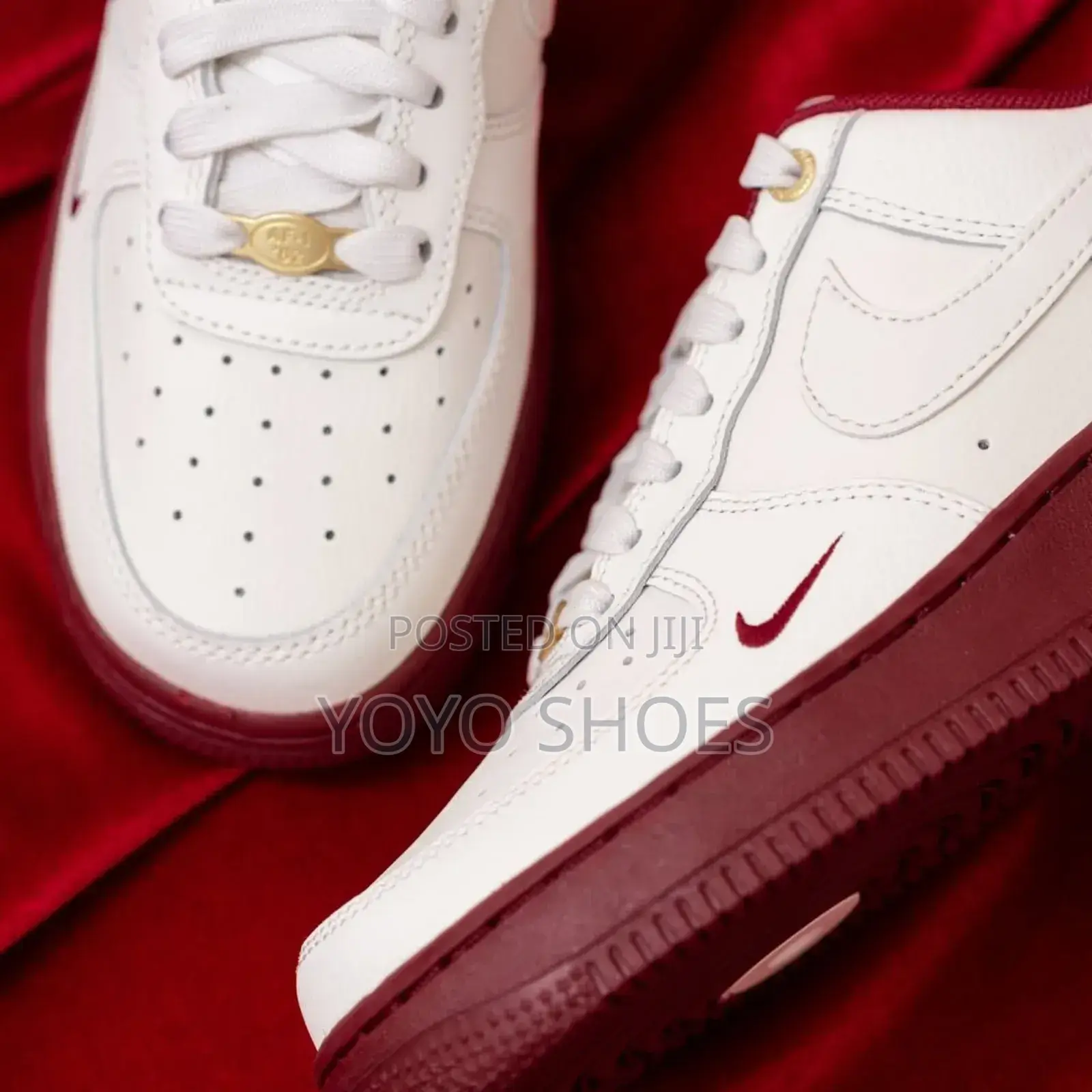 Nike Air Force 1 Low ’07se 40th Anniversary Edition White/Red Shoes