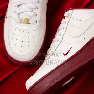 Nike Air Force 1 Low ’07se 40th Anniversary Edition White/Red Shoes