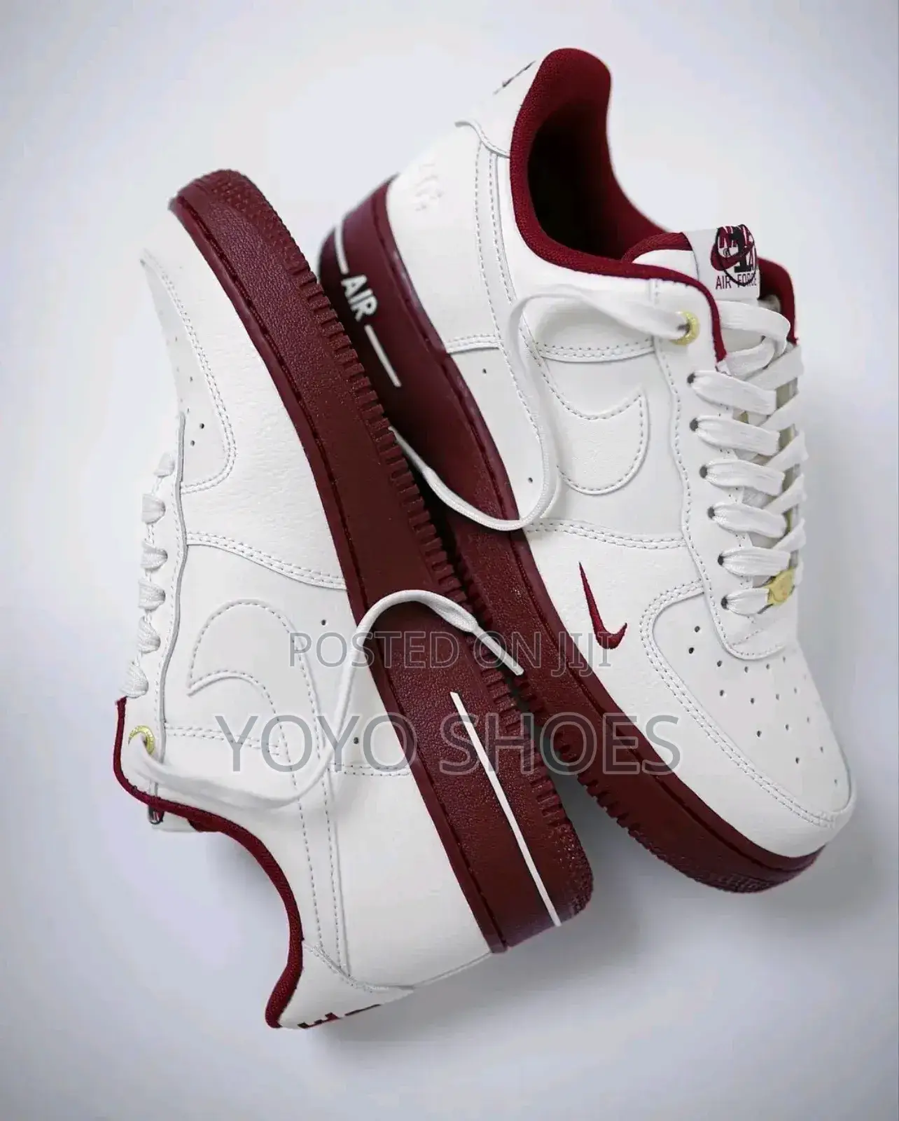 Nike Air Force 1 Low ’07se 40th Anniversary Edition White/Red Shoes