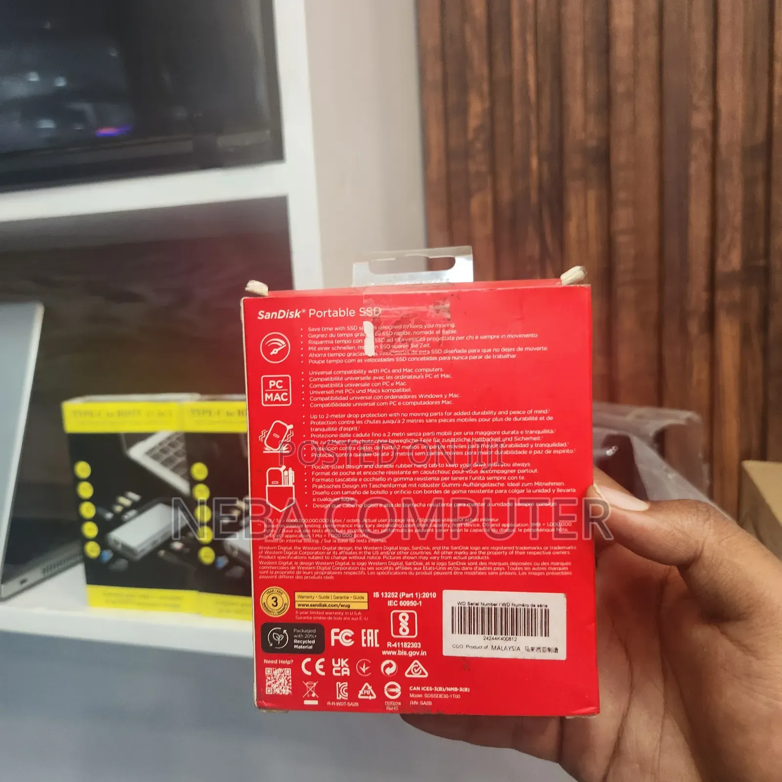 Sandisk 1tb External SSD