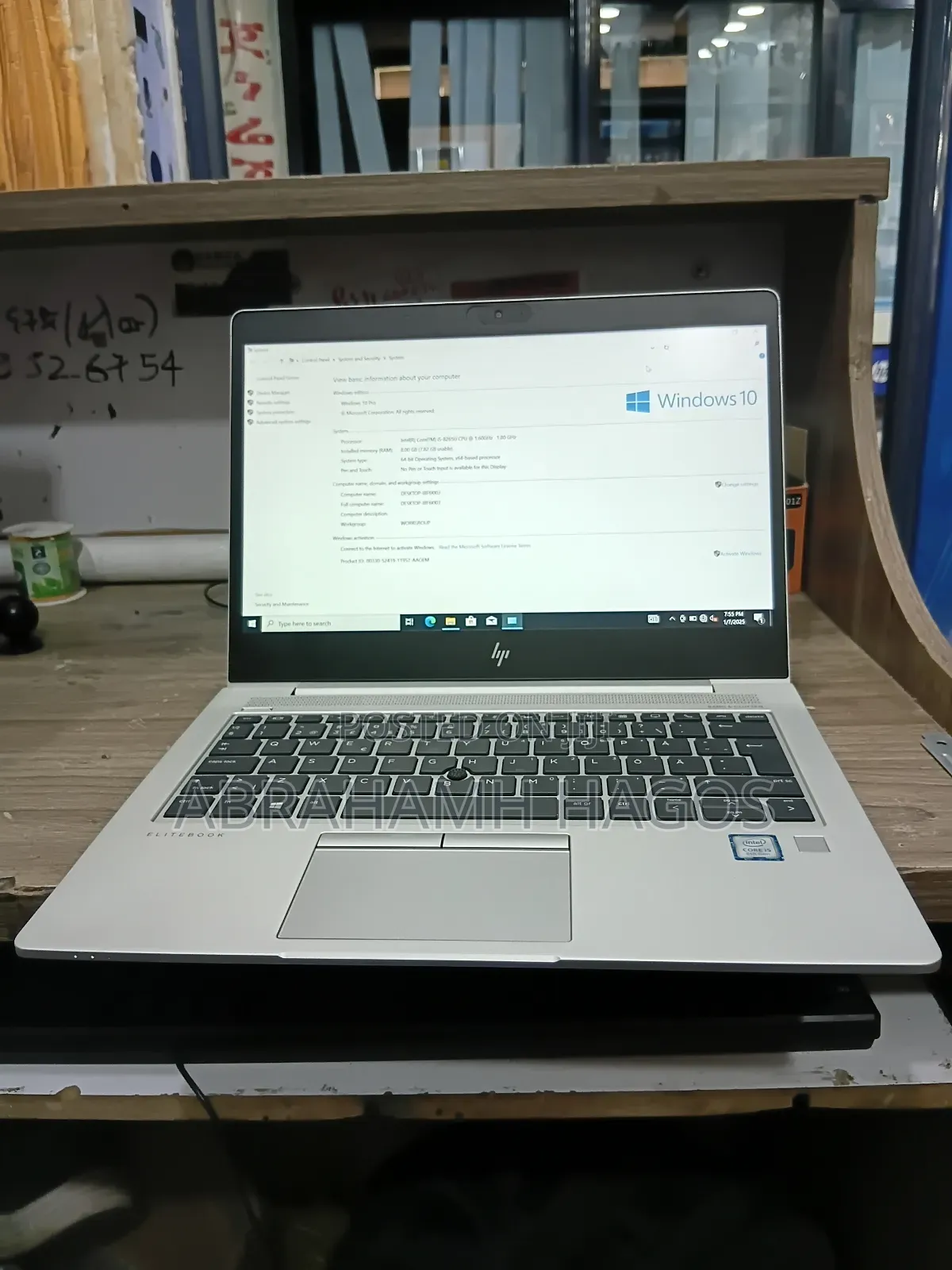 Laptop HP EliteBook 830 8GB Intel Core i5 SSD 512GB