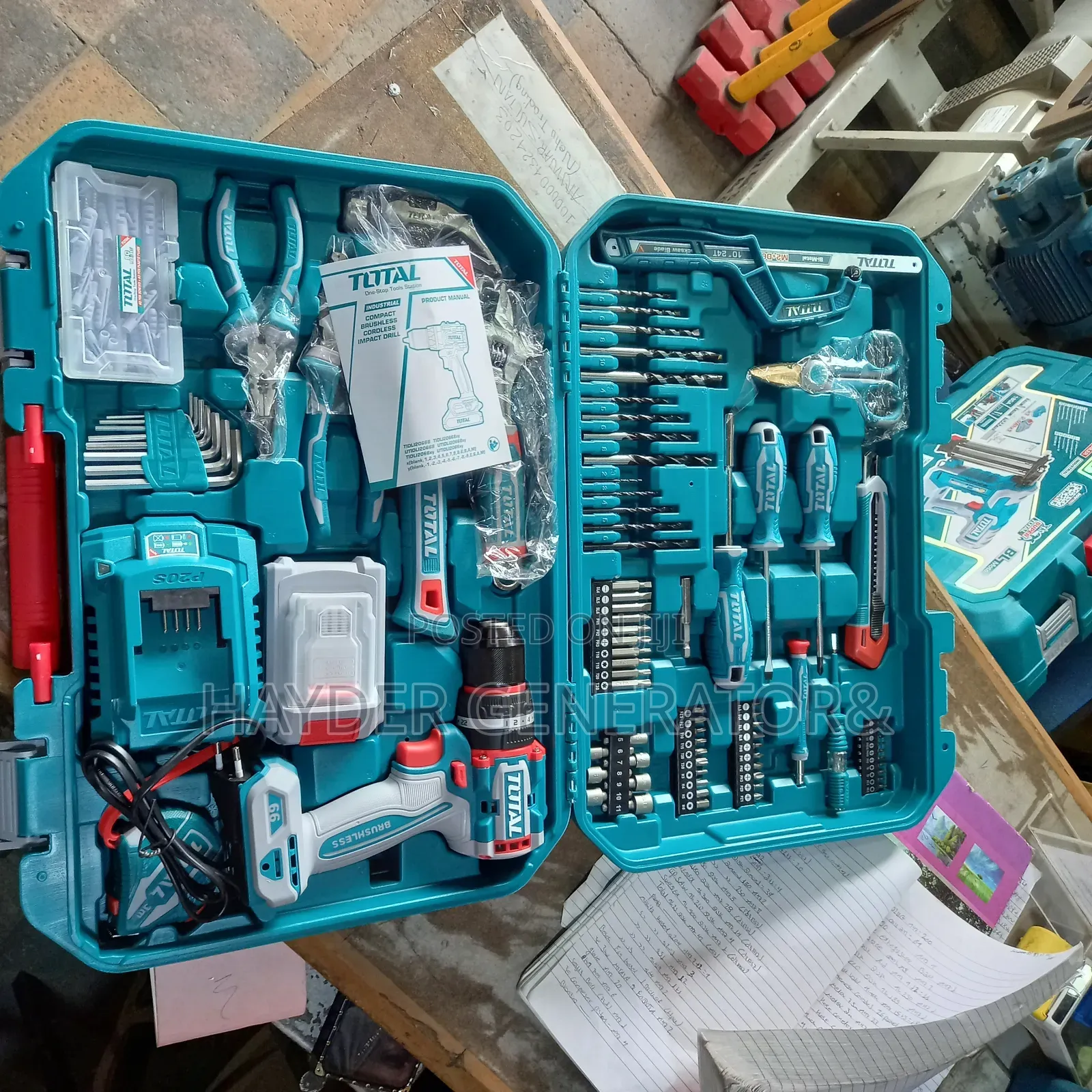 Total Full Sat Drill Cordless