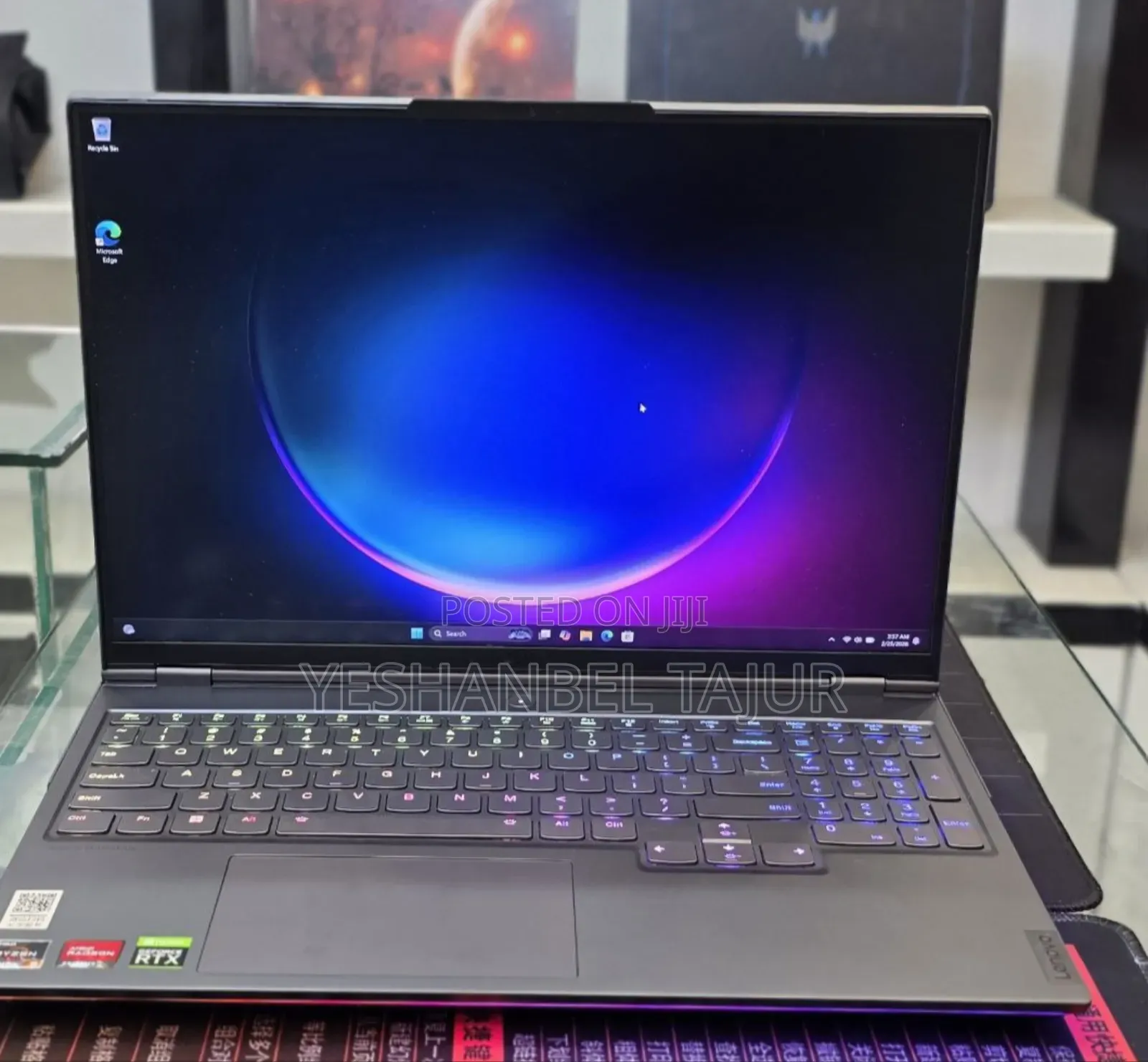 New Laptop Lenovo Legion 5 32GB AMD Ryzen 9 SSD 1T