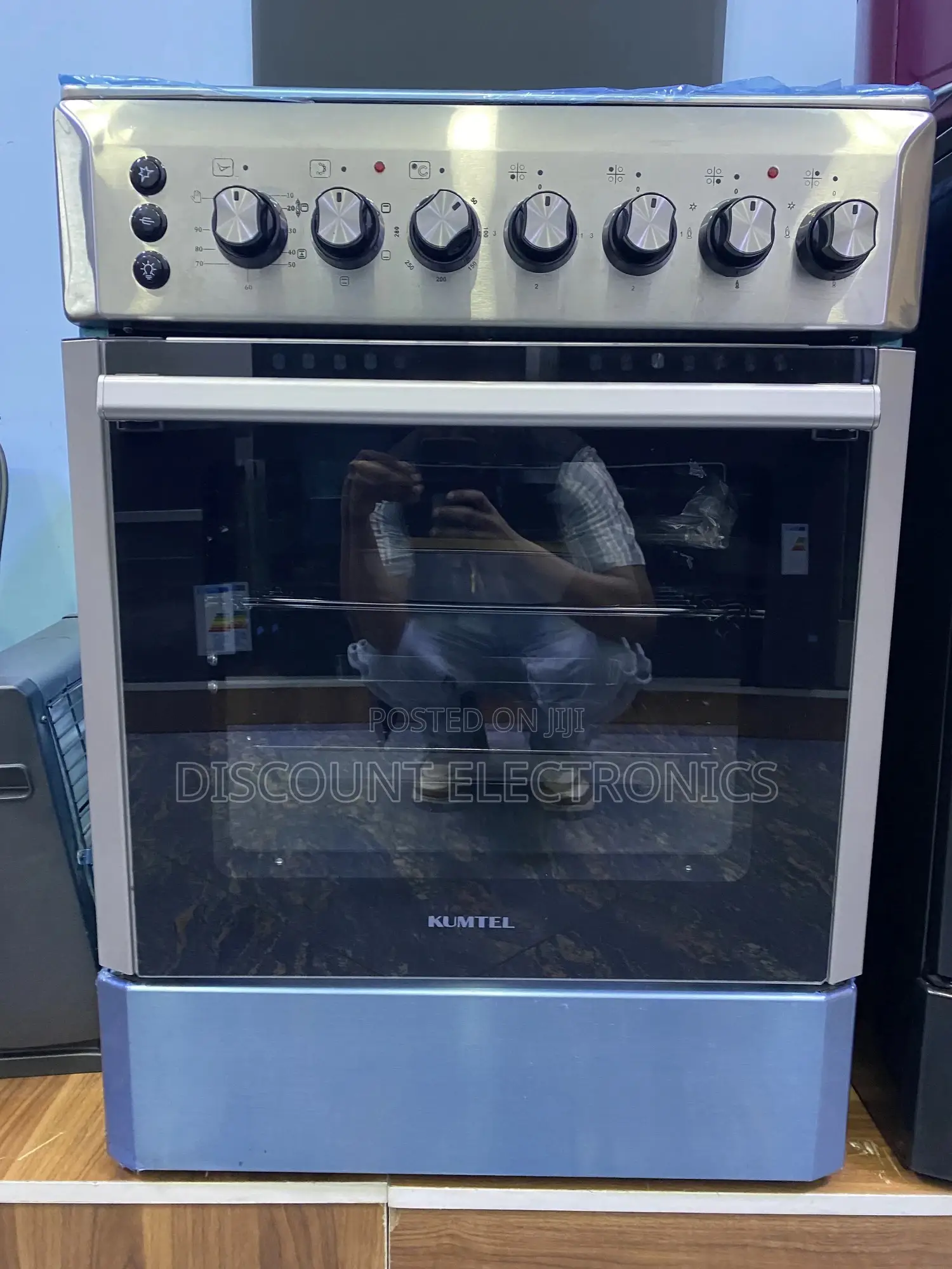 Kumtel Stain Less Steel Standing Oven