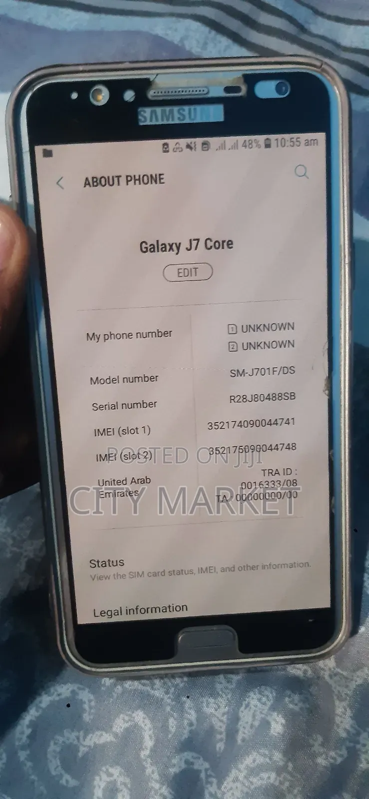 Samsung Galaxy J7 Core 16 GB Blue