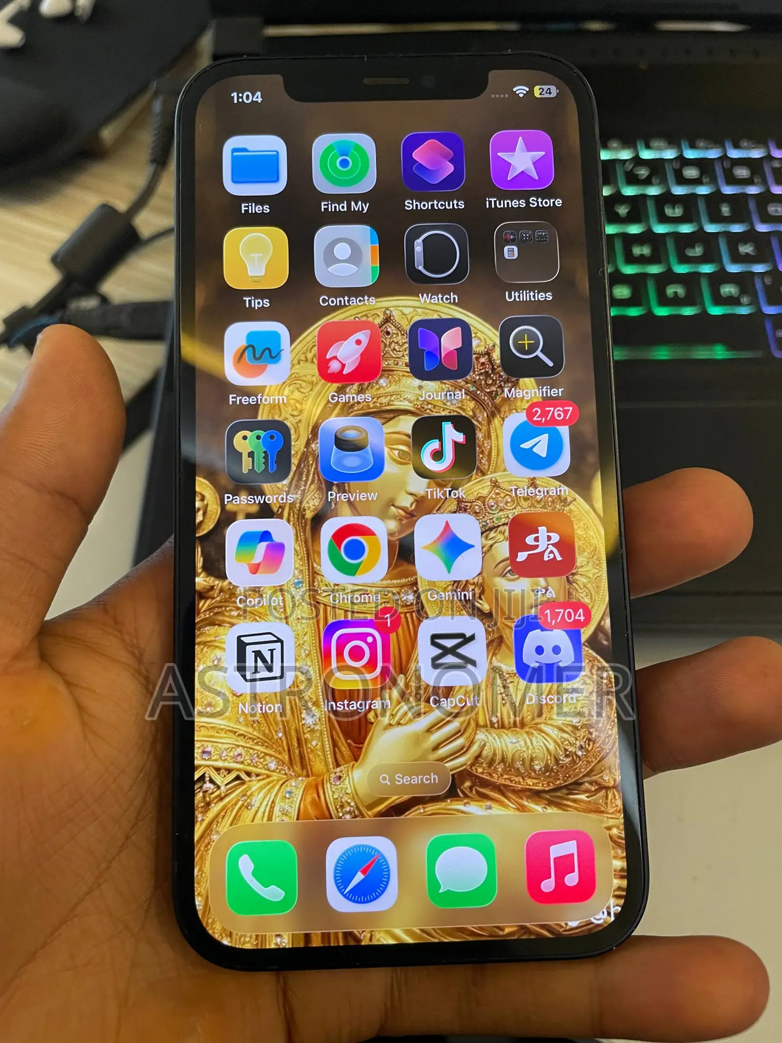 New Apple iPhone 12 64 GB Black