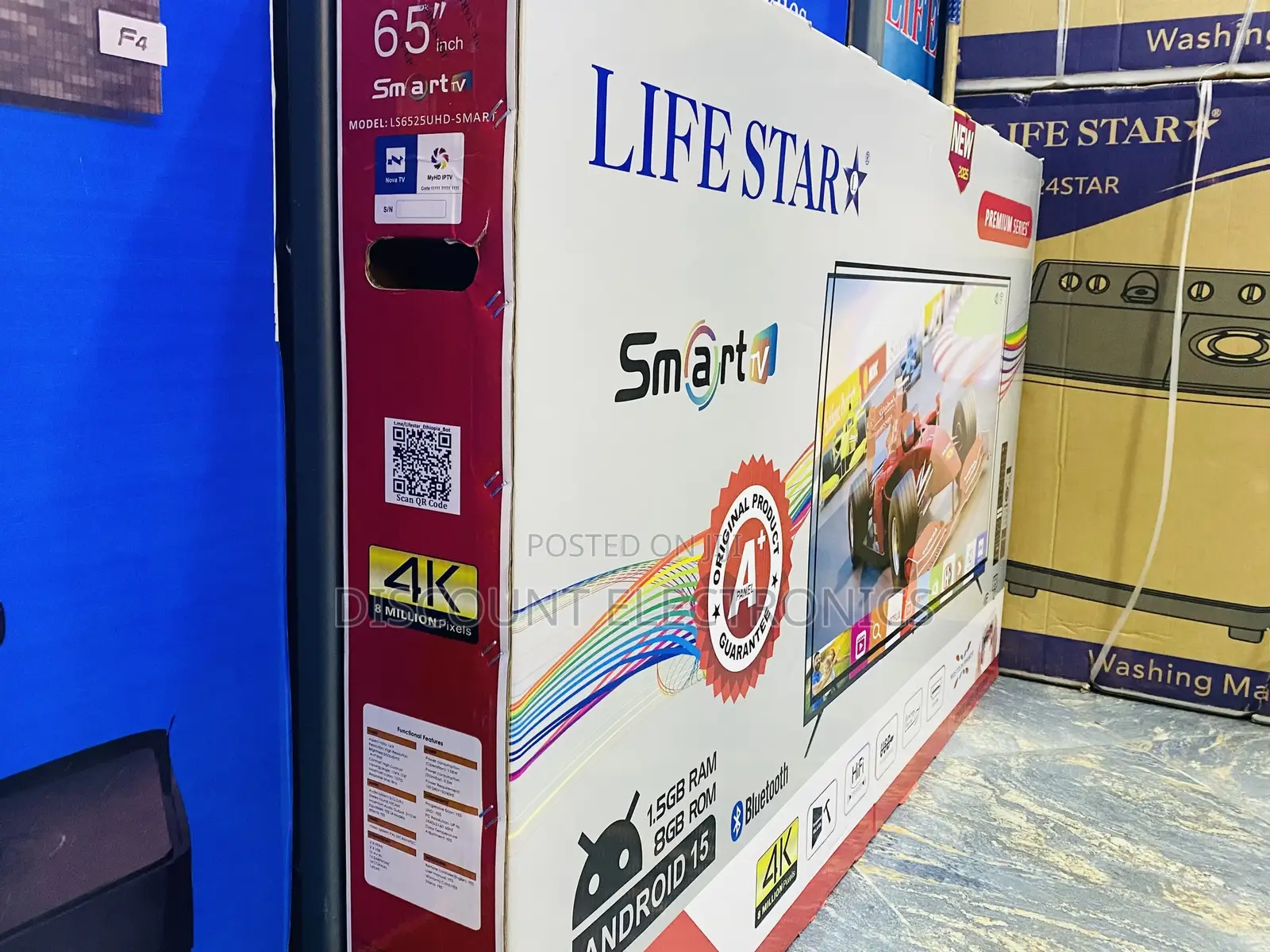 Life Star 65”Android Smart Tv
