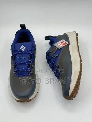 Columbia Facet 75 Out Dry Hiking Collegiate Blue Navy Fashion Sneaker